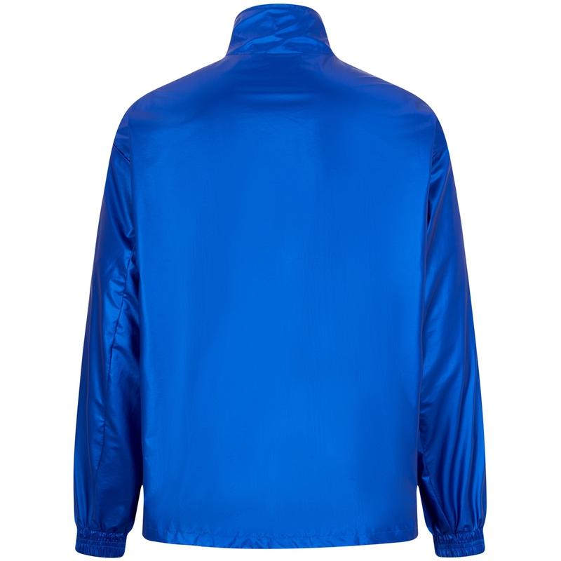 Lookbook 타미 힐피거 스트릿 스타일 자수 풀오버 자켓 - 브라이트 블루 DM0DM15908