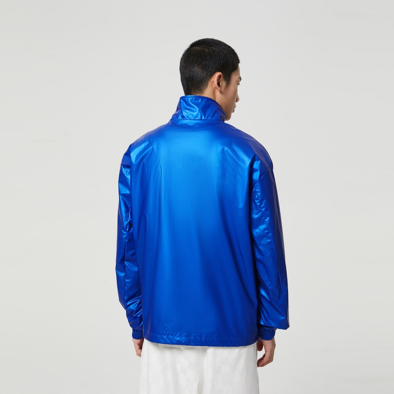 Purchase 타미 힐피거 스트릿 스타일 자수 풀오버 자켓 - 브라이트 블루 DM0DM15908