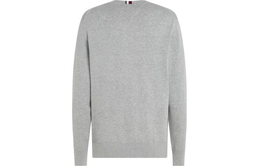 Tommy Hilfiger Striped Print Crewneck Sweatshirt Men’s Grey MW0MW31583P01GRIGIO