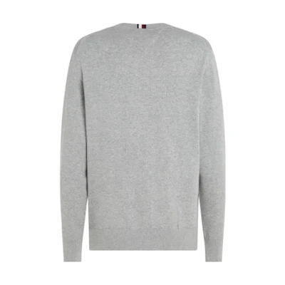 Tommy Hilfiger Striped Print Crewneck Sweatshirt Men’s Grey MW0MW31583P01GRIGIO