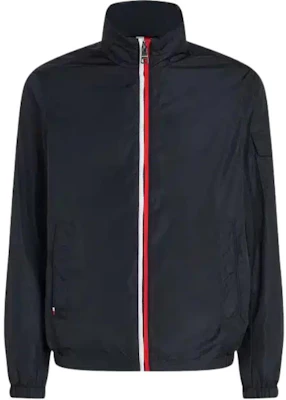 Tommy Hilfiger Jaket Zip-Up Berjalur Biru MW0MW29945-DW5 Buy Tommy Hilfiger Jaket Zip-Up Berjalur Biru MW0MW29945-DW5