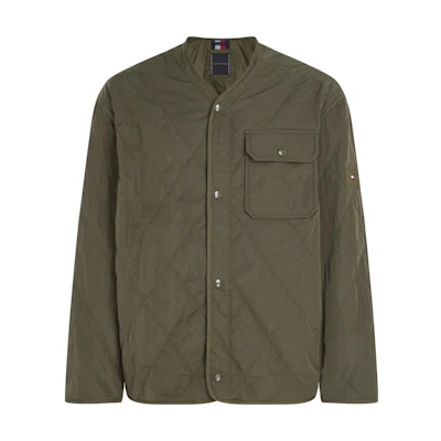 Tommy Hilfiger TH Warm Packable Quilted Liner Jacket Olive Green Coat MW33420-RBN