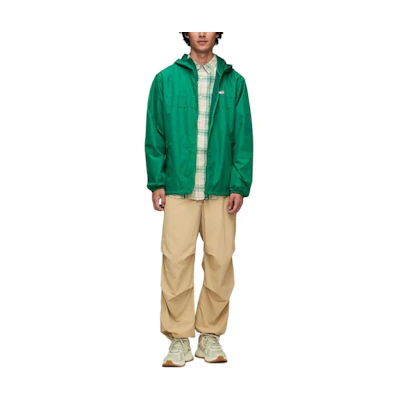 Tommy Hilfiger TJM LW Chicago Jacket Green Flag Logo Hooded Jacket DM20204000-L30