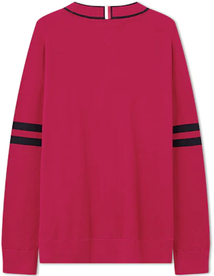 汤米·希尔费格 男女通用棉质纹理刺绣V领针织毛衣 MW0MW33522 Cheap 汤米·希尔费格 男女通用棉质纹理刺绣V领针织毛衣 MW0MW33522