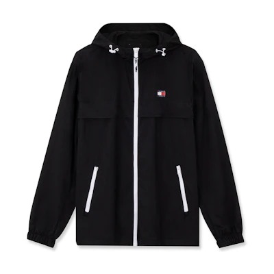 Tommy Hilfiger Unisex Lightweight Retro Hooded Jacket Casual Streetwear DM0DM19789