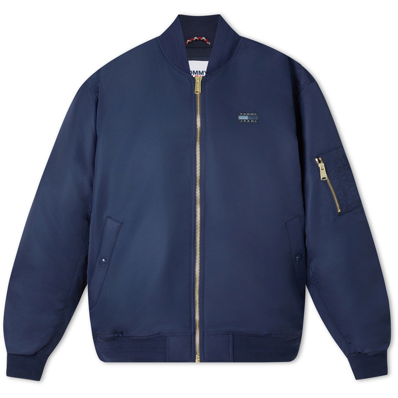 Order Tommy Hilfiger 男女同款刺繡棒球外套 輕便休閒風 DM0DM17660