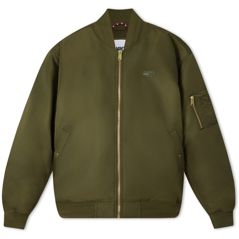 Cheap Tommy Hilfiger 男女同款刺繡棒球外套 輕便休閒風 DM0DM17660