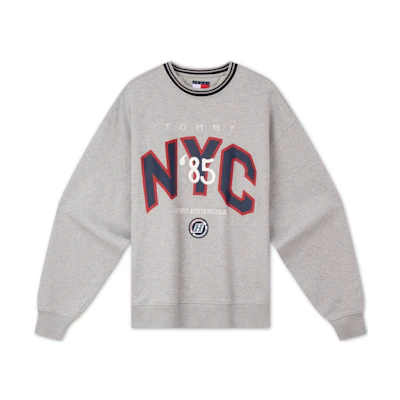 Tommy Hilfiger Urban Capsule Cotton Loose Fit Logo Sweatshirt Men’s Grey DM0DM20092