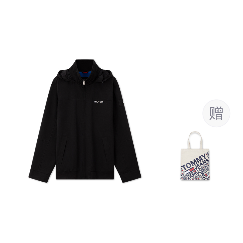 Tommy Hilfiger Urban Outdoor Windbreaker Hooded Softshell Jacket 78J8297