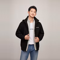 Shop Tommy Hilfiger Urban Outdoor Windbreaker Hooded Softshell Jacket 78J8297