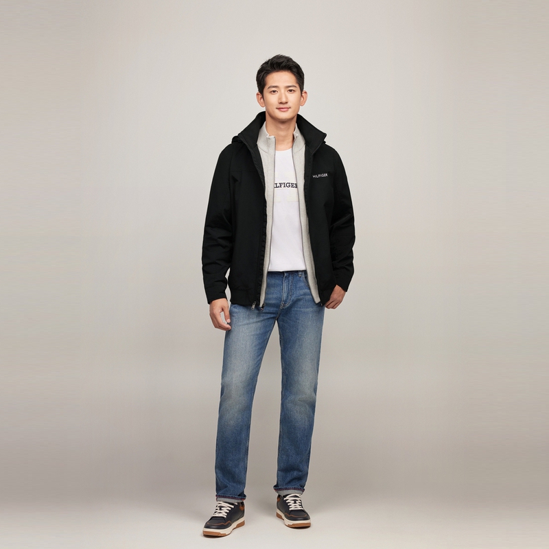 Details for Tommy Hilfiger都會戶外防風連帽軟殼外套 78J8297