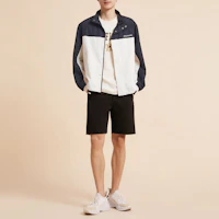 Lookbook Tommy Hilfiger Water-Resistant Colorblock Outdoor Hiking Jacket Unisex Blue White MW0MW31650-AC0