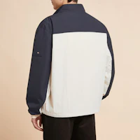 Shop Tommy Hilfiger Water-Resistant Colorblock Outdoor Hiking Jacket Unisex Blue White MW0MW31650-AC0
