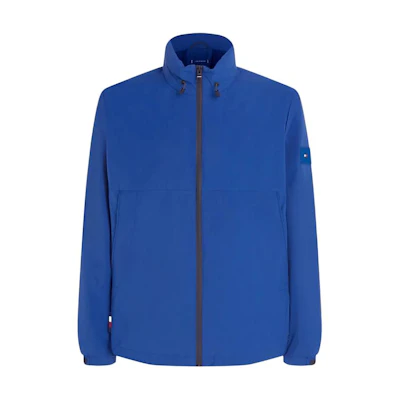 Tommy Hilfiger Water Resistant Packable Portland Jacket Blue Long Sleeve MW34454-C5J
