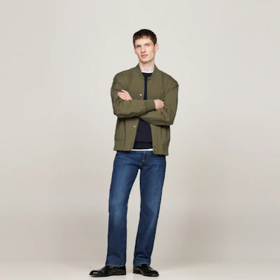 Tommy Hilfiger 防水商務休閒棒球領飛行夾克 MW0MW36665 4