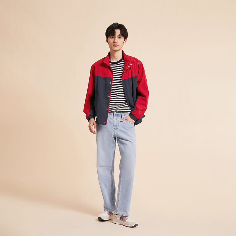 Details for Tommy Hilfiger 防水拼色Logo戶外運動外套 MW0MW31650