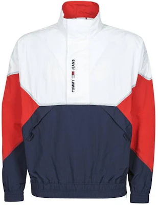 Tommy Hilfiger 白色標誌拉鍊修身外套立領設計 DM0DM10640-YBR Buy Tommy Hilfiger 白色標誌拉鍊修身外套立領設計 DM0DM10640-YBR