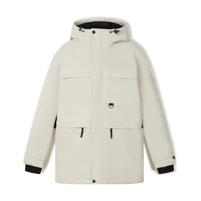 Tommy Hilfiger Windproof Hooded Parka Jacket Cotton Coat Outdoor Wear DM0DM17227