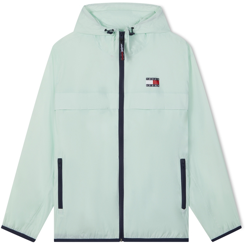 Sizing Tommy Hilfiger 防風防水可收納連帽戶外夾克 DM0DM16584-LXW