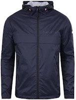 Tommy Hilfiger Windproof Waterproof Classic Solid Hooded Jacket 153AN883-NVY/BLK Tommy Hilfiger Windproof Waterproof Classic Solid Hooded Jacket 153AN883-NVY/BLK