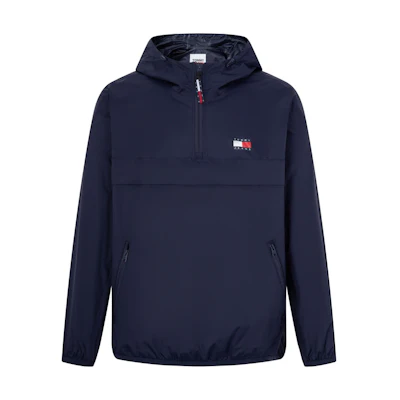 Tommy Hilfiger Windproof Waterproof Packable Navy Hooded Jacket DM0DM15906C87