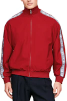 Shop Tommy Hilfiger x CLOT SS24 Chinese New Year Red Zip Jacket Unisex. MW0MW35845-XMP