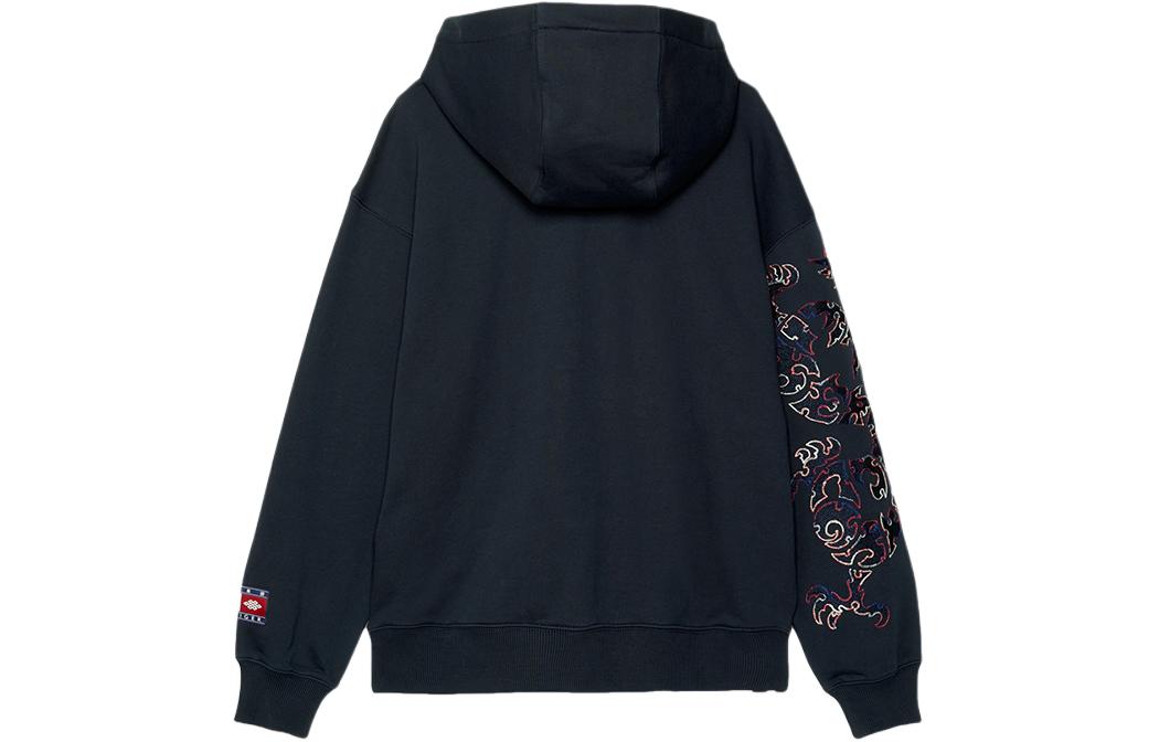 Lookbook 汤米·希尔费格 x CLOT 2024春夏宽松版型海军蓝棉质男女同款卫衣合集. MW0MW34805-DW5