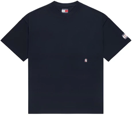 汤米希尔费格 x CLOT SS24 字母印花海军蓝男女同款圆领T恤 CLTE23F35584 Buy 汤米希尔费格 x CLOT SS24 字母印花海军蓝男女同款圆领T恤 CLTE23F35584