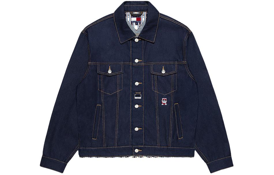 Tommy Hilfiger CLOT SS24 Lunar New Year Denim Jacket Unisex Blue CLJK23F34798