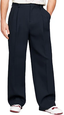 汤米希尔费格 x CLOT 春夏24海军蓝男女宽松休闲裤 - 新年特别版 MW0MW34803-DW5 Shop 汤米希尔费格 x CLOT 春夏24海军蓝男女宽松休闲裤 - 新年特别版 MW0MW34803-DW5