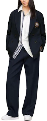 汤米希尔费格 x CLOT 春夏24海军蓝男女宽松休闲裤 - 新年特别版 MW0MW34803-DW5 Purchase 汤米希尔费格 x CLOT 春夏24海军蓝男女宽松休闲裤 - 新年特别版 MW0MW34803-DW5