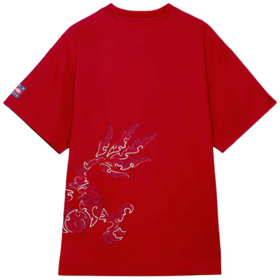 타미 힐피거 x 클롯 SS24 레드 애니멀 프린트 유니섹스 크루넥 티셔츠 MW0MW35191-XMP Order 타미 힐피거 x 클롯 SS24 레드 애니멀 프린트 유니섹스 크루넥 티셔츠 MW0MW35191-XMP