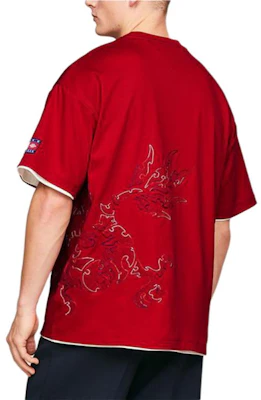 타미 힐피거 x 클롯 SS24 레드 애니멀 프린트 유니섹스 크루넥 티셔츠 MW0MW35191-XMP Purchase 타미 힐피거 x 클롯 SS24 레드 애니멀 프린트 유니섹스 크루넥 티셔츠 MW0MW35191-XMP