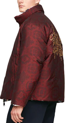 汤米·希尔费格 x CLOT SS24 男女同款可双面穿拼色酒红色羽绒夹克. MW0MW34797-0K4 Sizing 汤米·希尔费格 x CLOT SS24 男女同款可双面穿拼色酒红色羽绒夹克. MW0MW34797-0K4