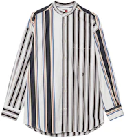Tommy Hilfiger x CLOT SS24 Striped Button Long Sleeve Shirt Navy/White Unisex. MW0MW34800-0K4 Tommy Hilfiger x CLOT SS24 Striped Button Long Sleeve Shirt Navy/White Unisex. MW0MW34800-0K4