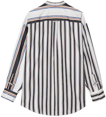 Kemeja Lengan Panjang Garis Tommy Hilfiger x CLOT SS24 Navy/Putih Unisex. MW0MW34800-0K4 Lookbook Kemeja Lengan Panjang Garis Tommy Hilfiger x CLOT SS24 Navy/Putih Unisex. MW0MW34800-0K4