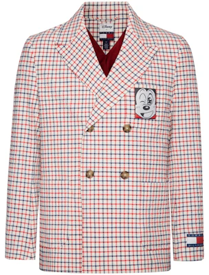 汤米希尔费格x迪士尼红色格纹宽松西装外套 MW0MW315960KP Order 汤米希尔费格x迪士尼红色格纹宽松西装外套 MW0MW315960KP