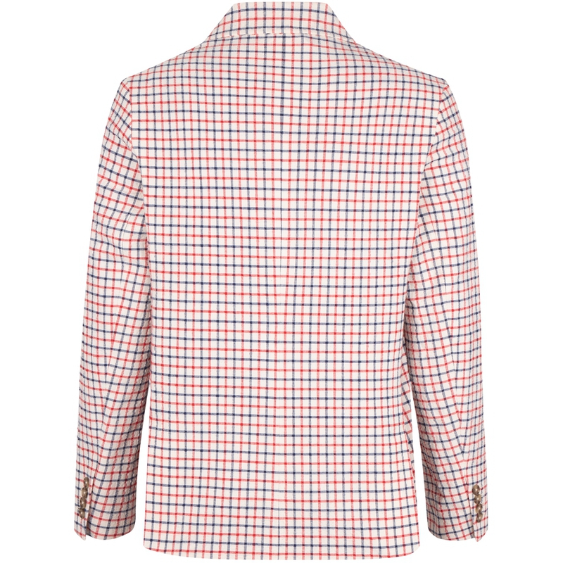 Lookbook 汤米希尔费格x迪士尼红色格纹宽松西装外套 MW0MW315960KP