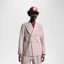 Shop 汤米希尔费格x迪士尼红色格纹宽松西装外套 MW0MW315960KP