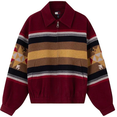 Tommy Hilfiger x PENDLETON 寬鬆條紋拼接外套 男女同款 多色. MW0MW34029 Buy Tommy Hilfiger x PENDLETON 寬鬆條紋拼接外套 男女同款 多色. MW0MW34029