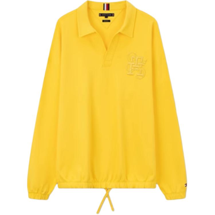 Tommy Hilfiger Yellow Comfort Collar Long Sleeve Sweatshirt MW0MW33655-ZGR