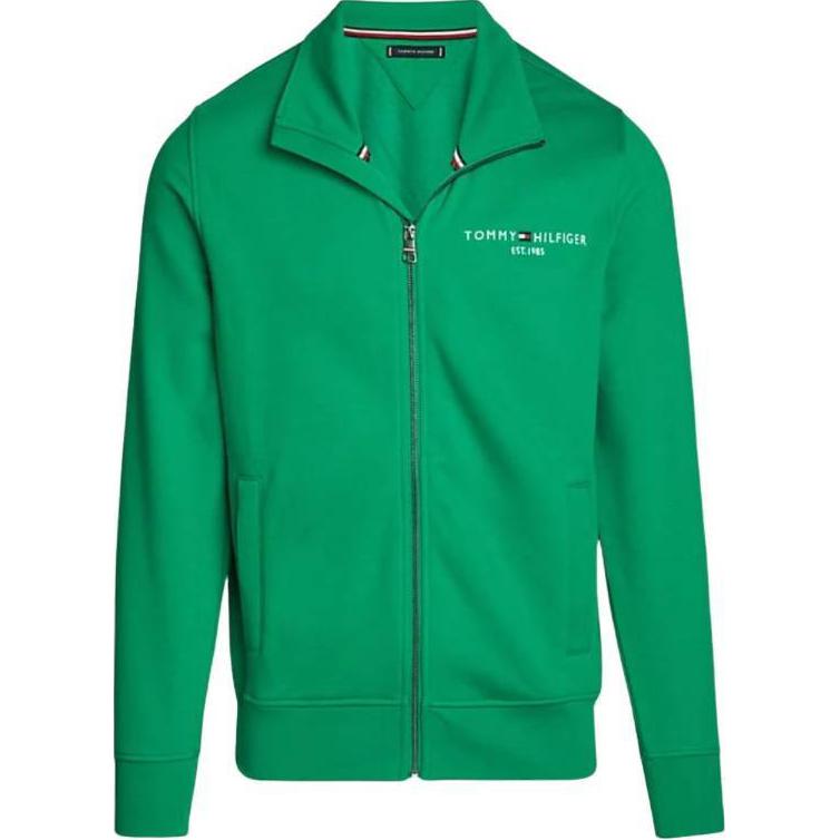 Tommy Hilfiger Zip-Up Logo Patch Jacket Green FMW0MW29327-L4B