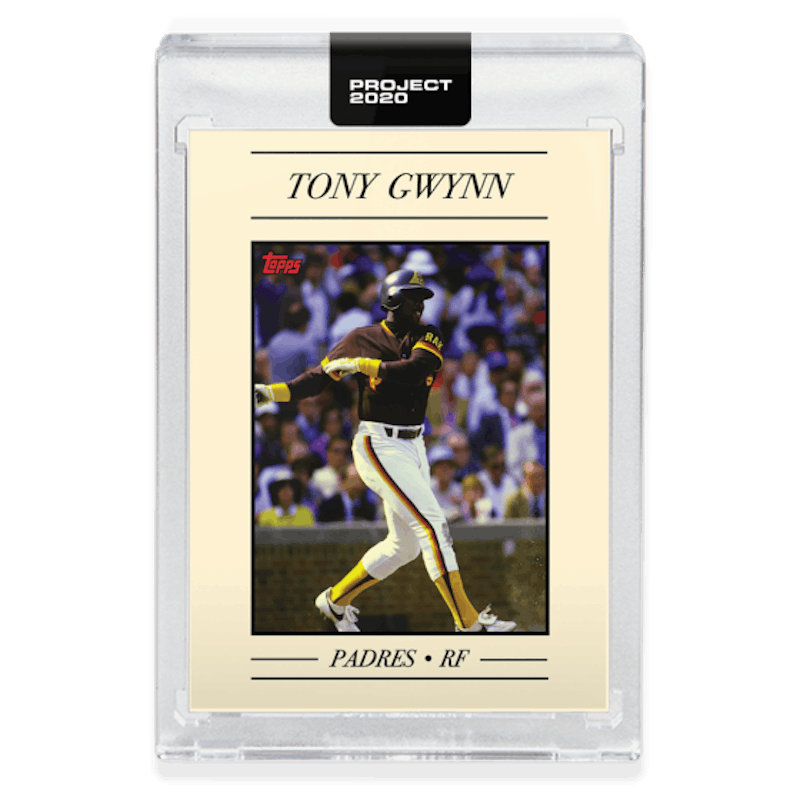Tony Gwynn 1983 Topps Project 2020 Oldmanalan  /1302 #16