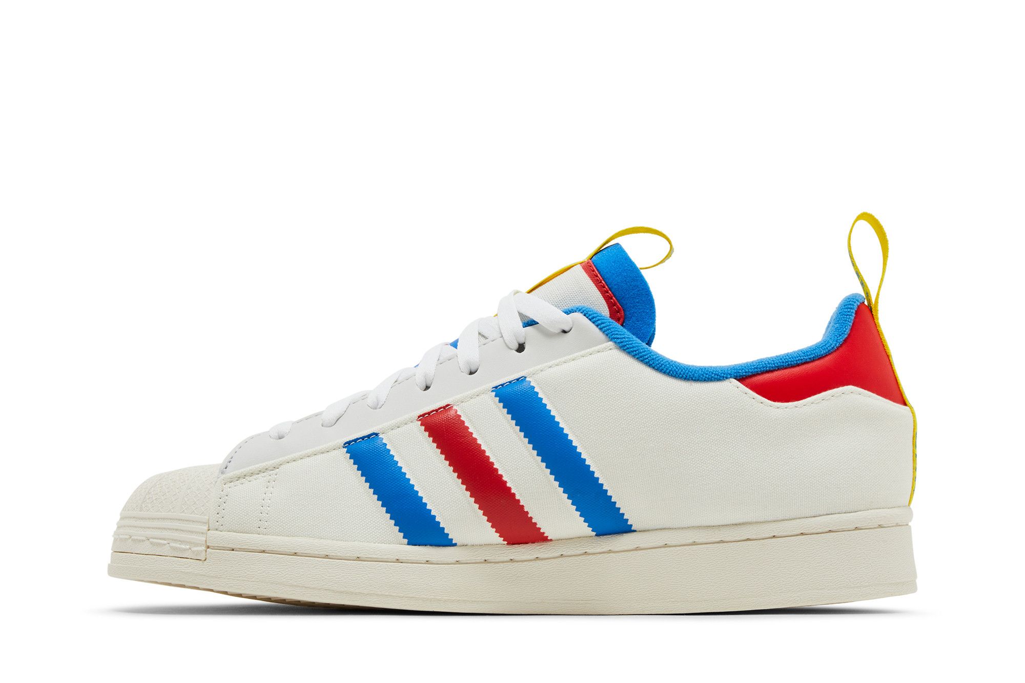 Lookbook Tony’s Chocolonely x adidas Superstar 'Blanco Rojo Azul' GX4712