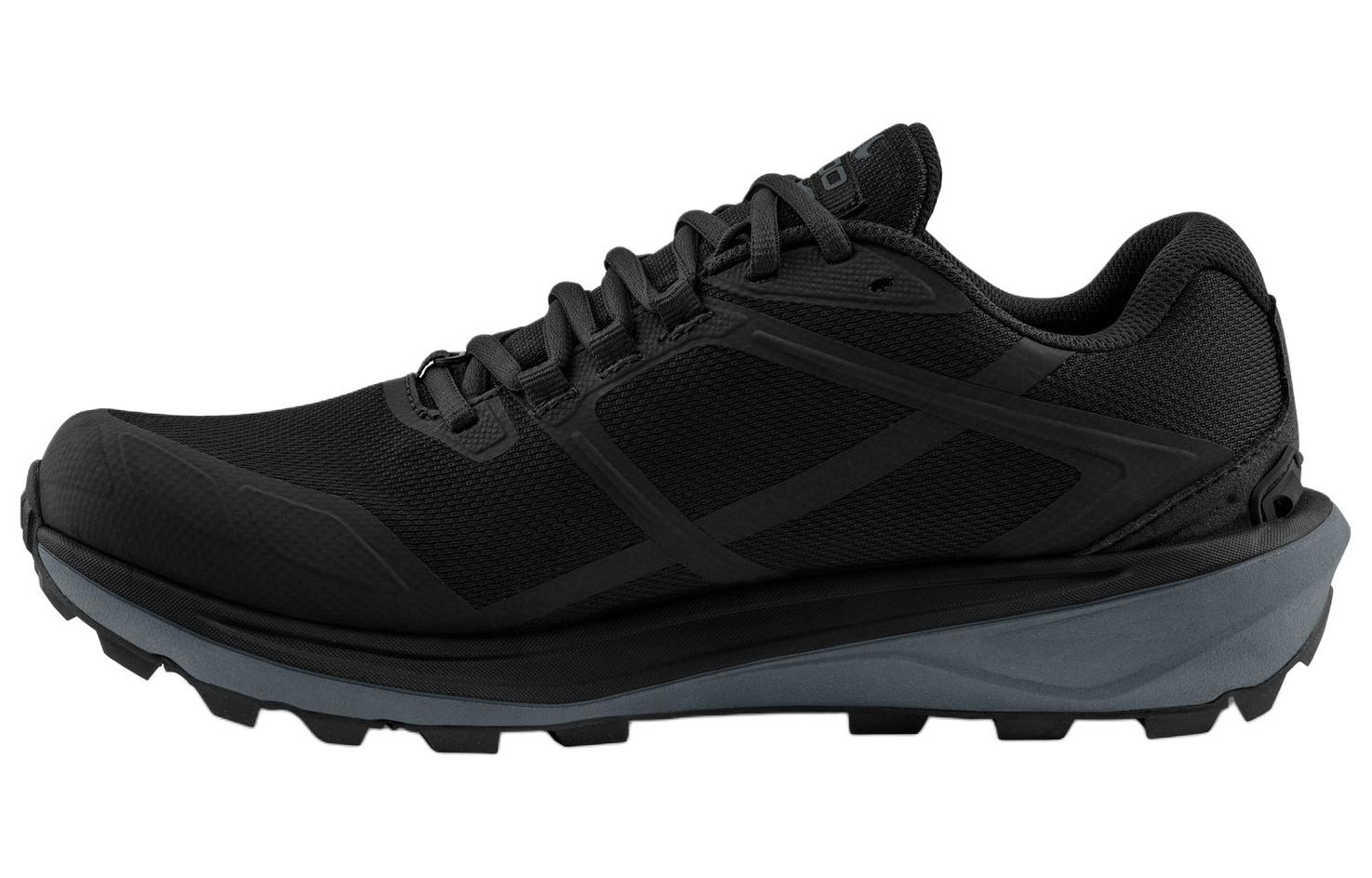 Topo Athletic Terraventure 4 WP Black Hiking Shoes - Comfortable & Durable. M067.BLACK-CHARCOAL