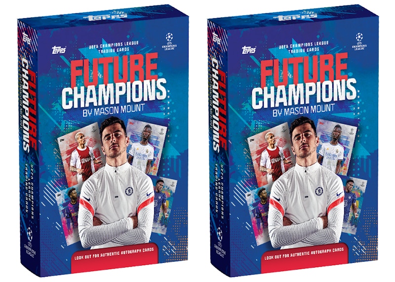 Topps Future Champions By Mason Mount Soccer UEFA Champions League Curated Set 2x Lot