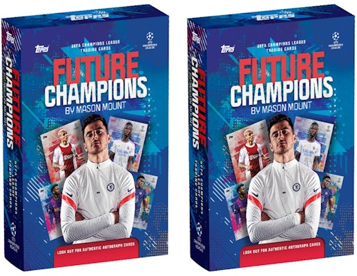 메이슨 마운트 챔스 퓨처 챔피언스 카드 세트 (2개)
Buy 메이슨 마운트 챔스 퓨처 챔피언스 카드 세트 (2개)