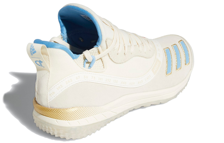 Shop Topps x adidas Icon 5 Trainer ''Cream Hellblau'' FW0286