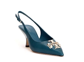 TORY BURCH Gucci Slingback Pelle 'Brisk Blue' 149150449BLU TORY BURCH Gucci Slingback Pelle 'Brisk Blue' 149150449BLU