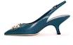 Lookbook トリーバーチ グッチ スリングバック ペル "ブリスクブルー" 149150449BLU 149150449BLU